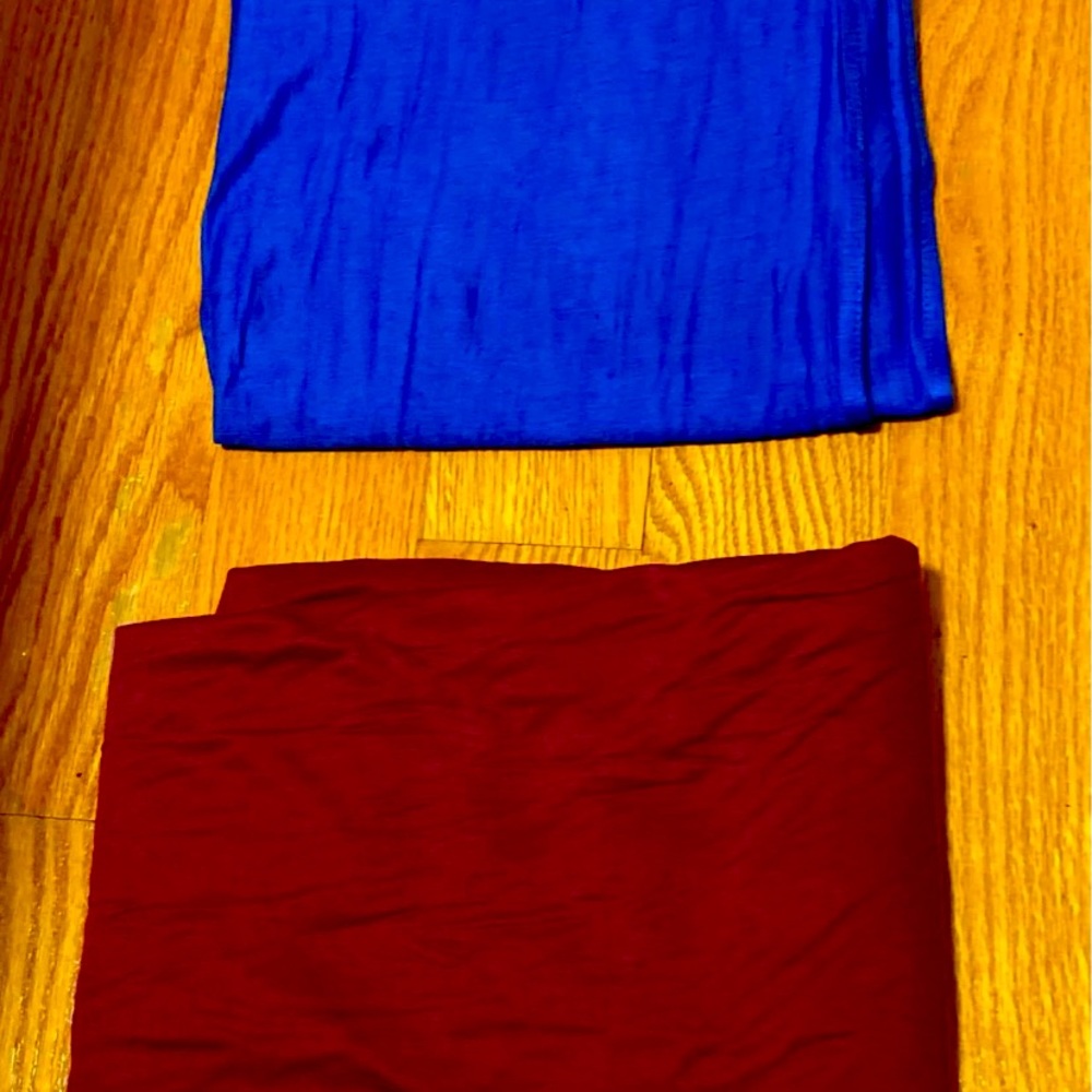 Two scarfs/hijab.